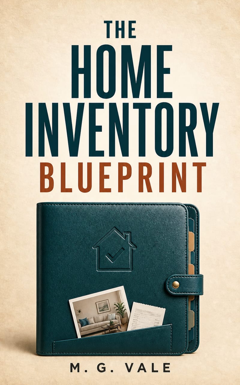 The Home Inventory Blueprint book cover