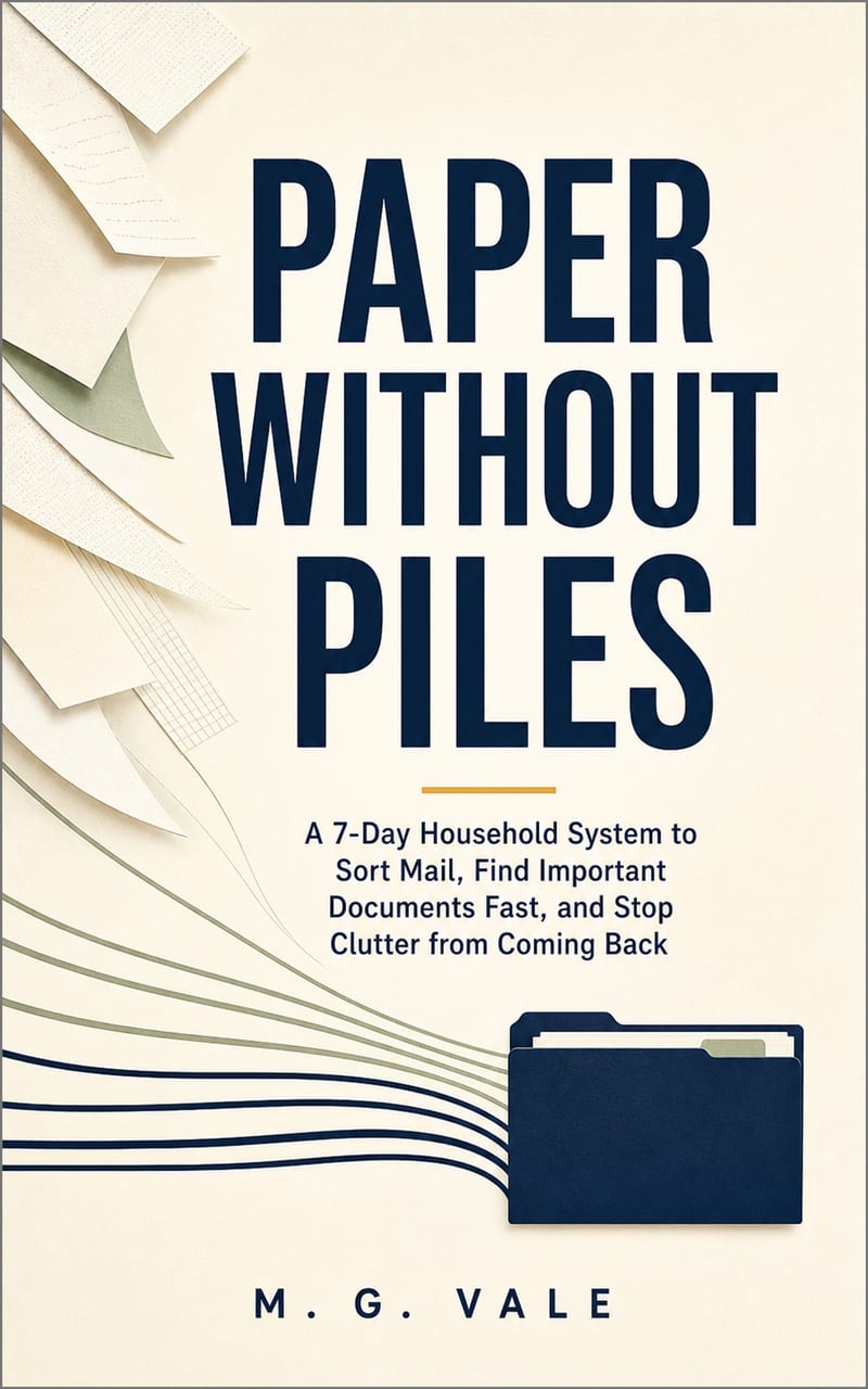 Paper Without Piles by M. G. Vale