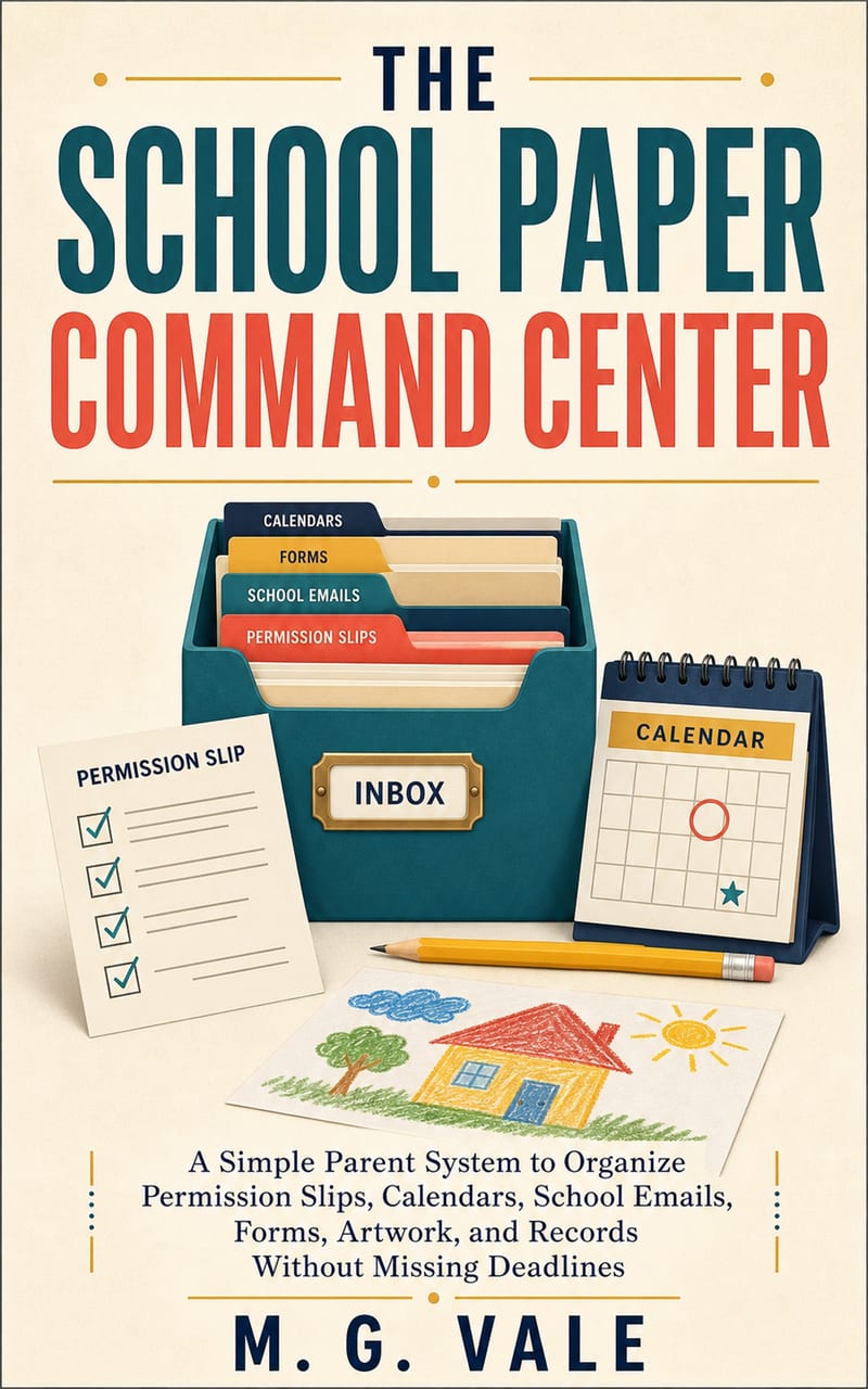 The School Paper Command Center by M. G. Vale